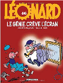 Léonard T. 46 : Le Génie crève l'écran - Par Bob De Groot & Turk - Le Lombard