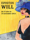 Will en beauté à la Maison de la BD (Bruxelles)