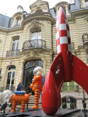 Record du monde pour une planche d'Hergé chez Artcurial