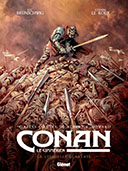 Conan le Cimmérien T. 5 : La Citadelle écarlate - Par Luc Brunschwig & Étienne Le Roux d'après l'œuvre de Robert E. Howard - Glénat 