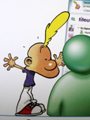 Titeuf débarque sur Messenger