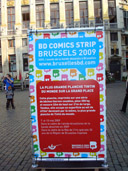 Bruxelles BD 2009 : la plus grande planche de BD du monde
