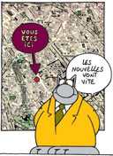 Geluck s'expose à Bruxelles