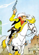 Lucky Luke : Lonesome but rich !
