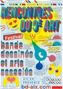 16e édition des Rencontres du 9e art d'Aix-en-Provence : bande dessinée et arts associés, du 6 avril au 25 mai 2019.