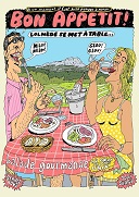 "Bon appétit ! Lolmède se met à table..." et dessine la gastronomie provençale