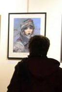Le bleu d'Enki Bilal illumine le festival BD de Semur-en-Auxois