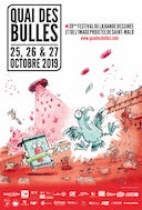 Quai des bulles 2019 : air marin et bande dessinée dans la cité corsaire !