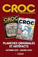 « Croc, l'exposition qu'on rit » présentée à la Librairie Z
