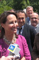 Ségolène Royal, reine de la Cité de la Bande Dessinée !