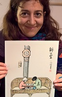 Marie Laureillard (« Feng Zikai, un caricaturiste lyrique ») : "Un regard poétique à la portée de tous"
