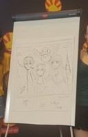 Japan Expo 2018 - Choses vues #4 : dessin live des auteurs H2T