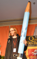 Quai des Bulles 2011 : Brüno décroche le grand prix.