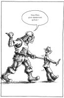 Petit Manuel du parfait réfugié politique, page 11 (c) Mana Neyestani / Arte (…)