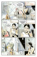 Tara discute avec un Tommy encore enfant