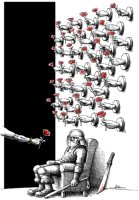 Dessin extrait du recueil Tout va bien ! (c) Mana Neyestani / Arte Editions (…)