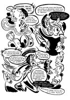 "Meurtre entre deux O" in "Turkey Comix", The Hoochie Coochie, 2016