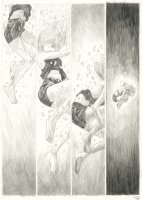 Planche 79 Mine de plomb et fusain sur papier, 27,8 x 20 cm