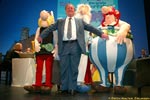 Albert Uderzo affole les douaniers de Nüremberg.