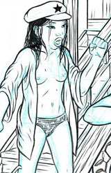 Exposition-vente Alex W. Inker - Erotisme et révolution chinoise - Galerie Comic Art Factory Bruxelles