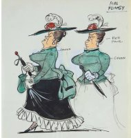 Etude de personnage par Morris