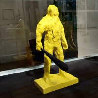Exposition Helge Reumann à la librairie-galerie HumuS © F. Hojlo 2021