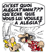 Astérix et Uderzo à Alésia