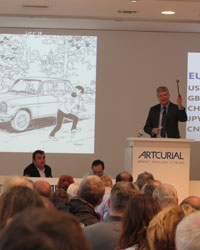Record du monde pour une planche d'Hergé chez Artcurial
