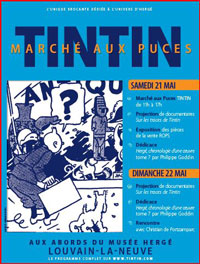 Une brocante pour l'anniversaire d'Hergé