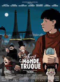 "Avril et le monde truqué", un film tiré de l'univers de Jacques Tardi