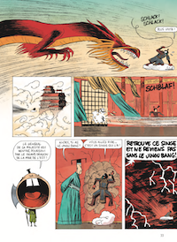 Les Aventures du Roi Singe : Les Immortels - Par Stéphane Melchior & Vincent Sorel - Gallimard