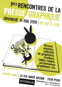 1ères rencontres de la presse graphique à Montmartre
