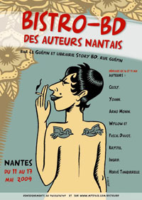 Bistro-BD à Nantes du 11 au 17 mai 2009