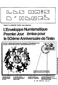 Réédition du numéro un du journal des "Amis d'Hergé"
