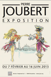 Exposition Pierre Joubert à la Maison de la BD (Bruxelles)
