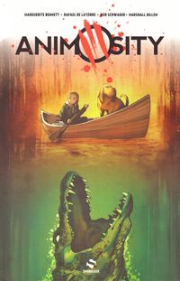 Animosity – Par Marguerite Bennetn Rafael de la Torre et Rob Schwager – Ed. Snorgleux. Demain, les animaux...