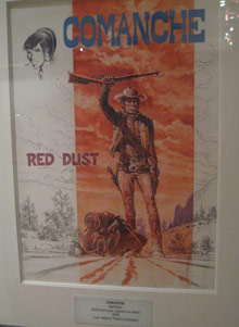 « Hermann Goes Western », à la Maison de la BD de Bruxelles.
