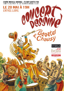 Concert illustré le jeudi 20 mai 2010 : Chauzy rencontre Booster 