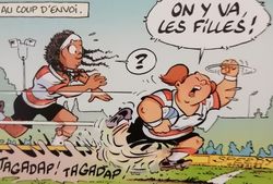 Les rugbymen T. 20 : On va finir en botté ! - Par Beka et Poupard - Bamboo