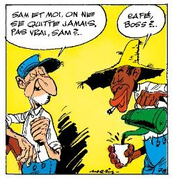 Jul ("Lucky Luke") : "Nos personnages de Noirs ont des rôles à jouer, une personnalité, une histoire, une singularité."