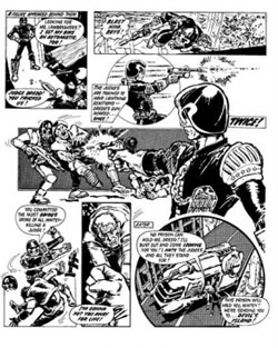 Le retour de Judge Dredd chez Delirium