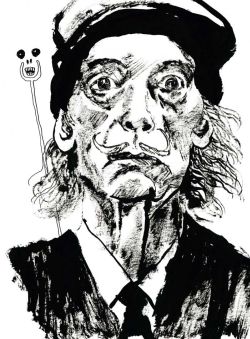 La folie de Dali au bout du crayon de Baudoin