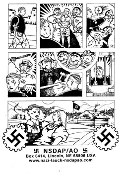 La BD aussi, hélas, diffuse le racisme et l'antisémitisme sur Internet.