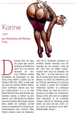 "Les Plus Belles Filles de la bande dessinée érotique" - Par Nicolas Cartelet - Ed. Dynamite.