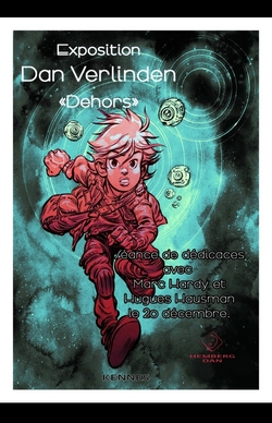 Expo-vente Dan Verlinden "Dehors" à la Galerie des bulles (Charleroi)