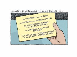 Le Département des théories fumeuses © Tom Gauld / Éditions 2024 2020