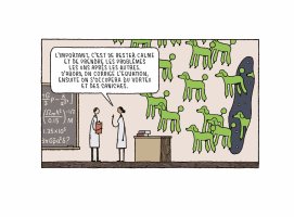 Le Département des théories fumeuses © Tom Gauld / Éditions 2024 2020