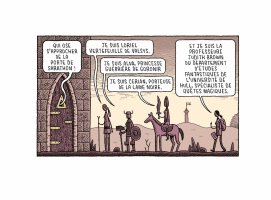 Le Département des théories fumeuses © Tom Gauld / Éditions 2024 2020