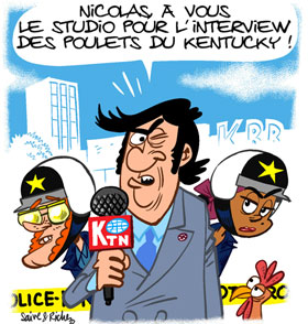 Olivier Saive (<i>Les Poulets du Kentucky</i>) - 2/2- : "J'ai de nombreuses histoires dans mes cartons, pas forcément humoristiques "
