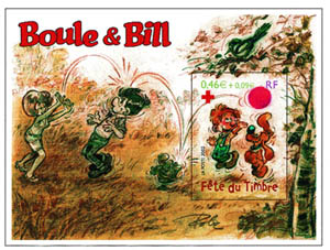 Philatélie : c'est au tour de Boule et Bill